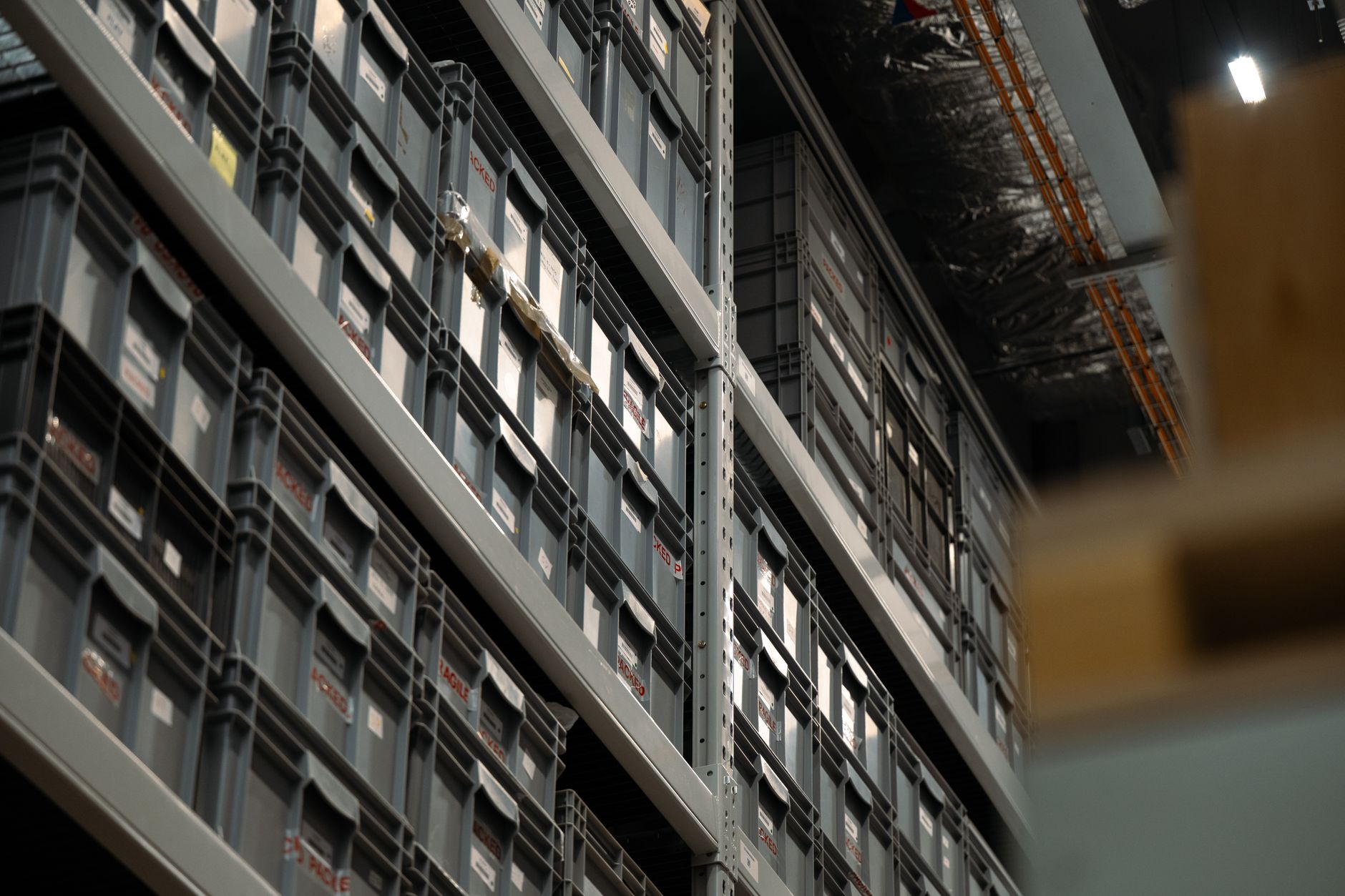 Exterior of a tall urban building